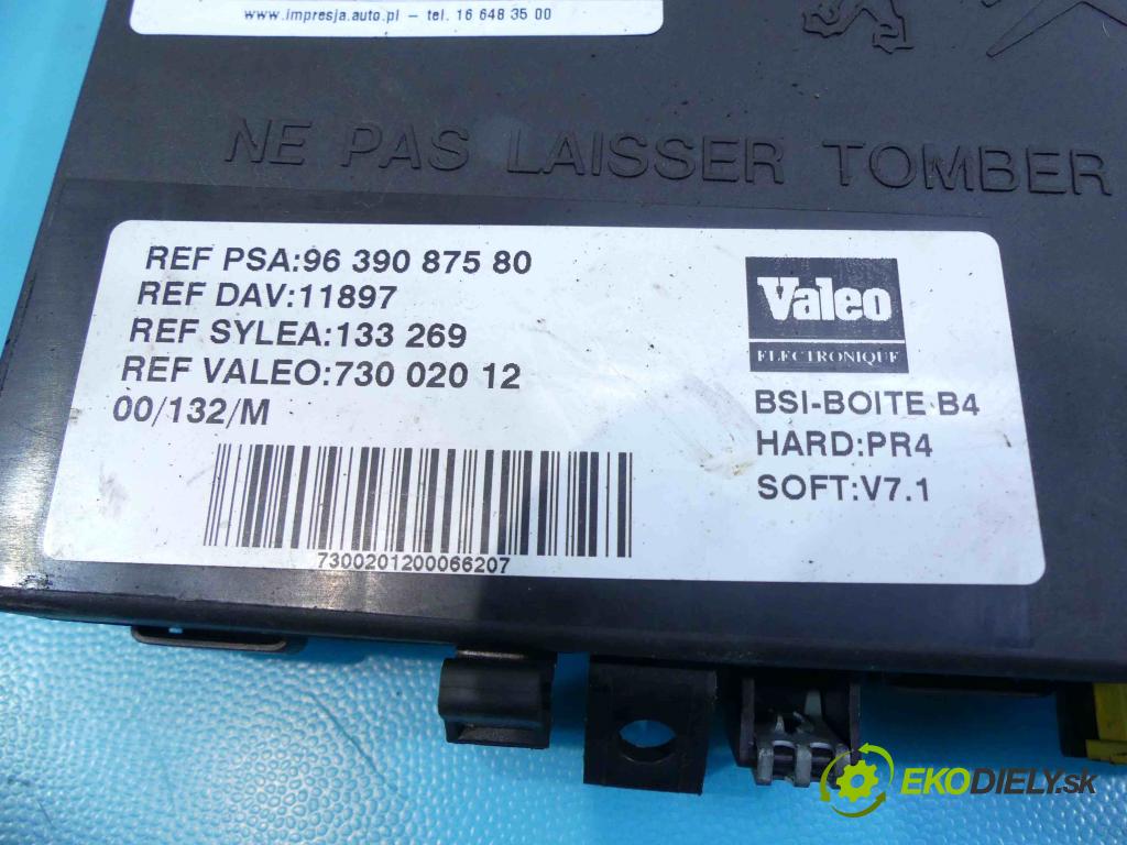 Citroen Xsara I 1997-2000 2.0 hdi 90 HP manual 66 kW 1997 cm3 5- modul riadiaca jednotka 9639087580 (Ostatné)