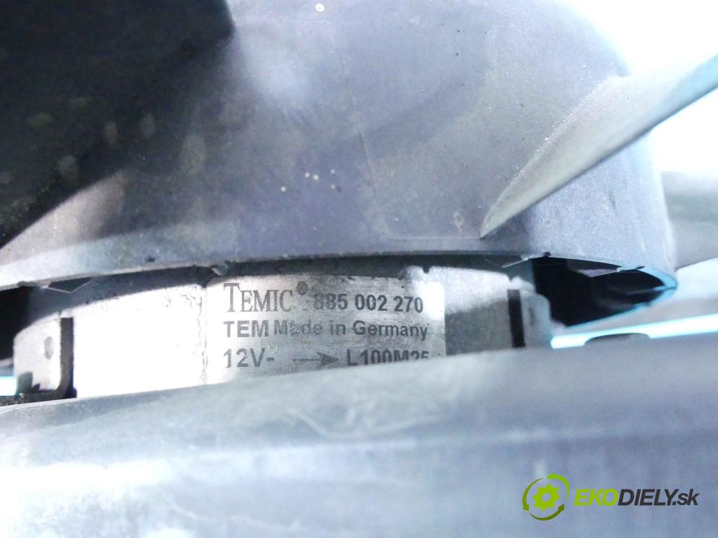 Vw Polo IV 9N 2001-2009 1.4 tdi 75 HP manual 55 kW 1422 cm3 5- Ventilátor chladiča 6Q0121207H