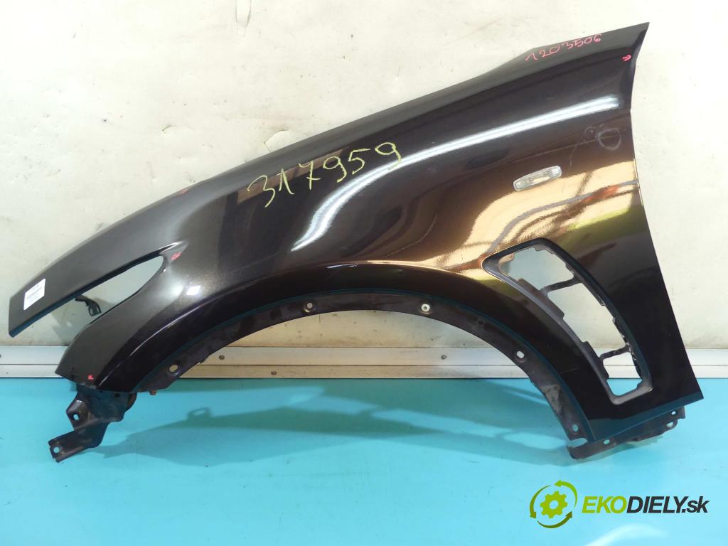 Infiniti FX II 2008-2017 3.0 D V6 238hp automatic 175 kW 2993 cm3 5- blatnik přední levý 