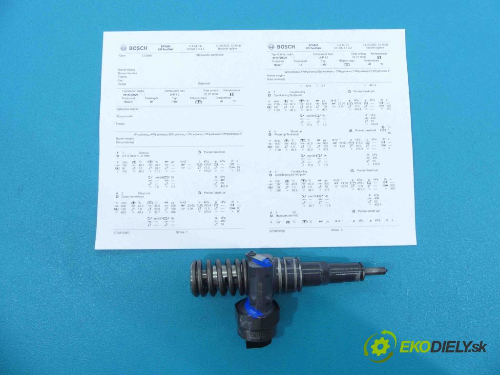 Vw Sharan I 1995-2010 1.9 tdi 116 HP automatic 85 kW 1896 cm3 5- vstrekovacie čerpadlo 0414720029 (Vstrekovače)
