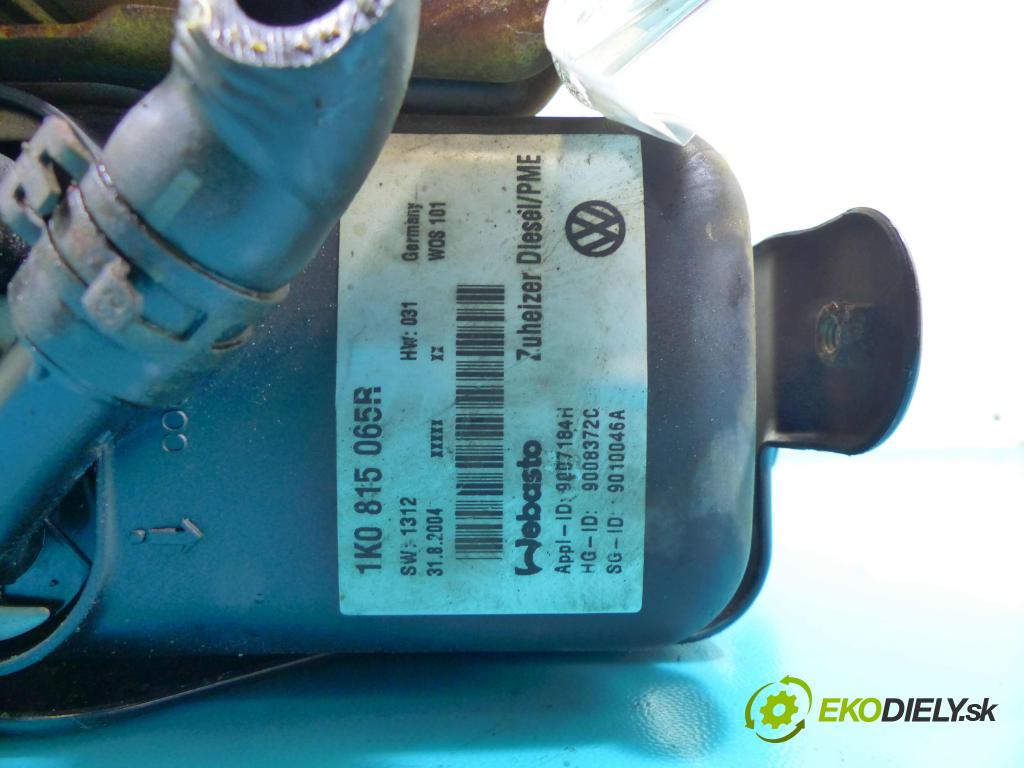 Vw Touran I 2003-2015 1.9 tdi 105 HP manual 77 kW 1896 cm3 5- Webasto 1K0815065R (Webasto)