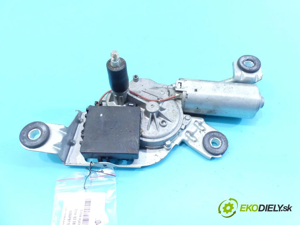 Bmw X3 E83 2003-2010 2.0d 150 HP manual 110 kW 1995 cm3 5- motor stieračov zadné 0390201594