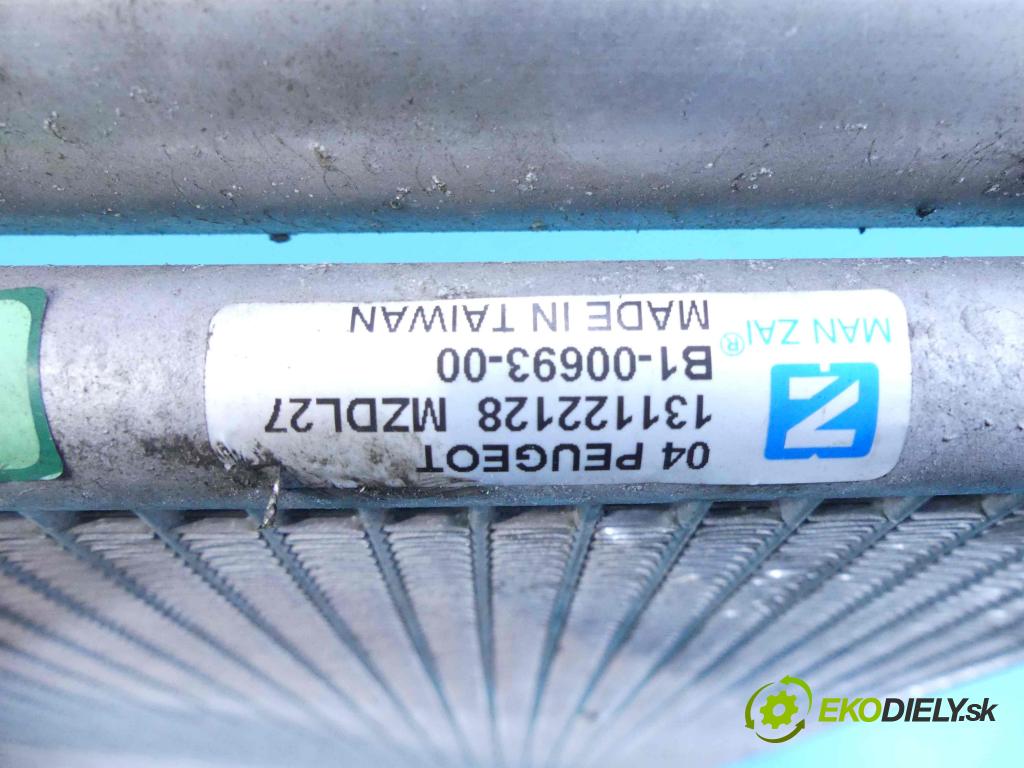 Citroen C5 II 2008-2017 2.0 hdi 140 HP manual 103 kW 1997 cm3 5- chladič klimatizácie 131133128 (Chladiče klimatizácie)