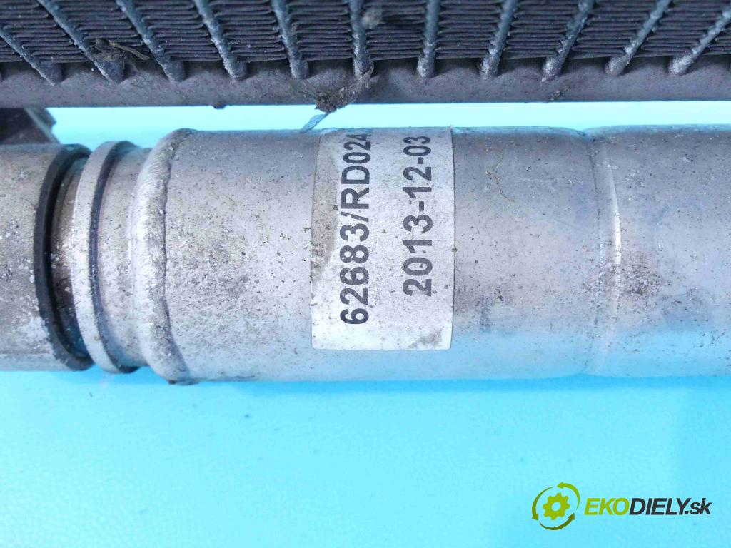 Citroen C5 II 2008-2017 2.0 hdi 140 HP manual 103 kW 1997 cm3 5- chladič klimatizácie 131133128 (Chladiče klimatizácie)