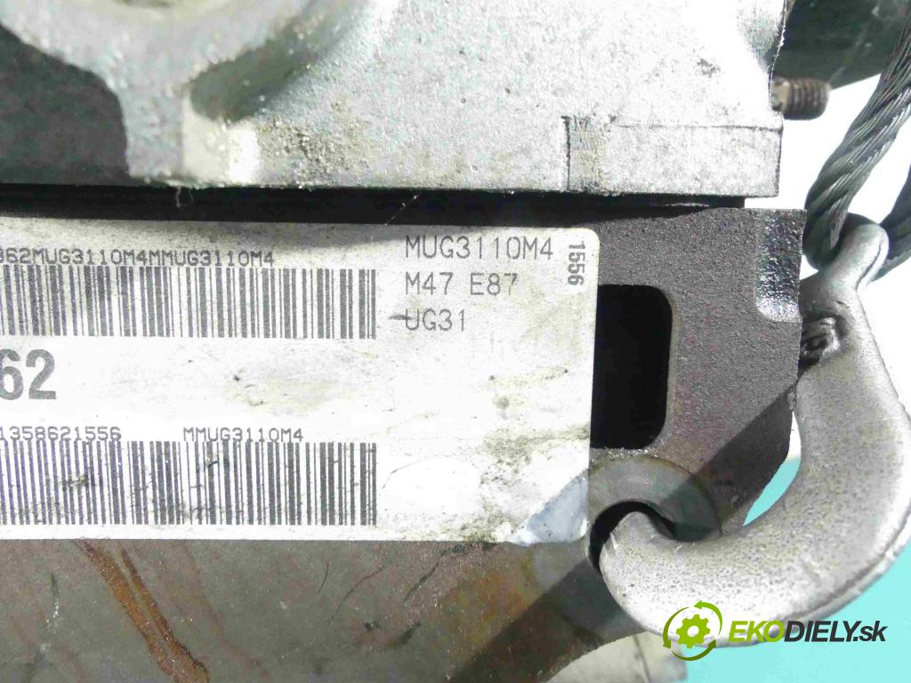 Bmw 1 E87 2004-2011 2.0d 122 HP manual 90 kW 1995 cm3 5- motor diesla M47