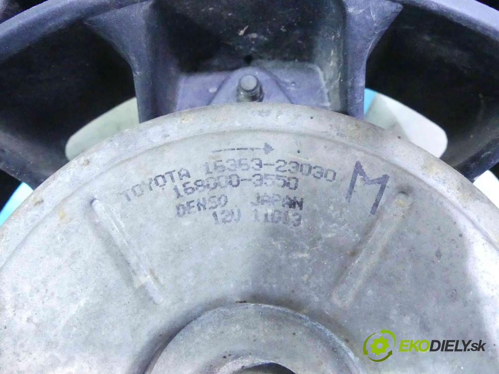 Toyota Rav4 II 2000-2005 2.0 D4D 116 HP manual 85 kW 1995 cm3 5- Ventilátor chladiča 16363-23030