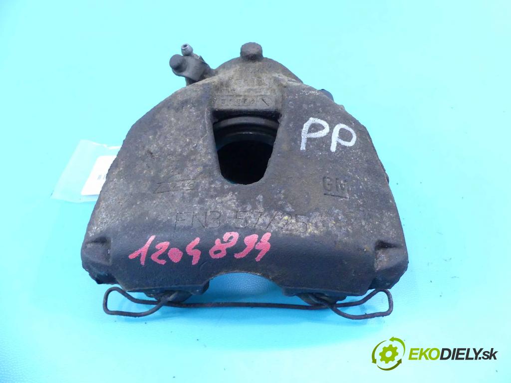 Opel Zafira B 2005-2014 1.8 16v 140 HP manual 103 kW 1796 cm3 5- brzdič predné pravý  (Ostatné)