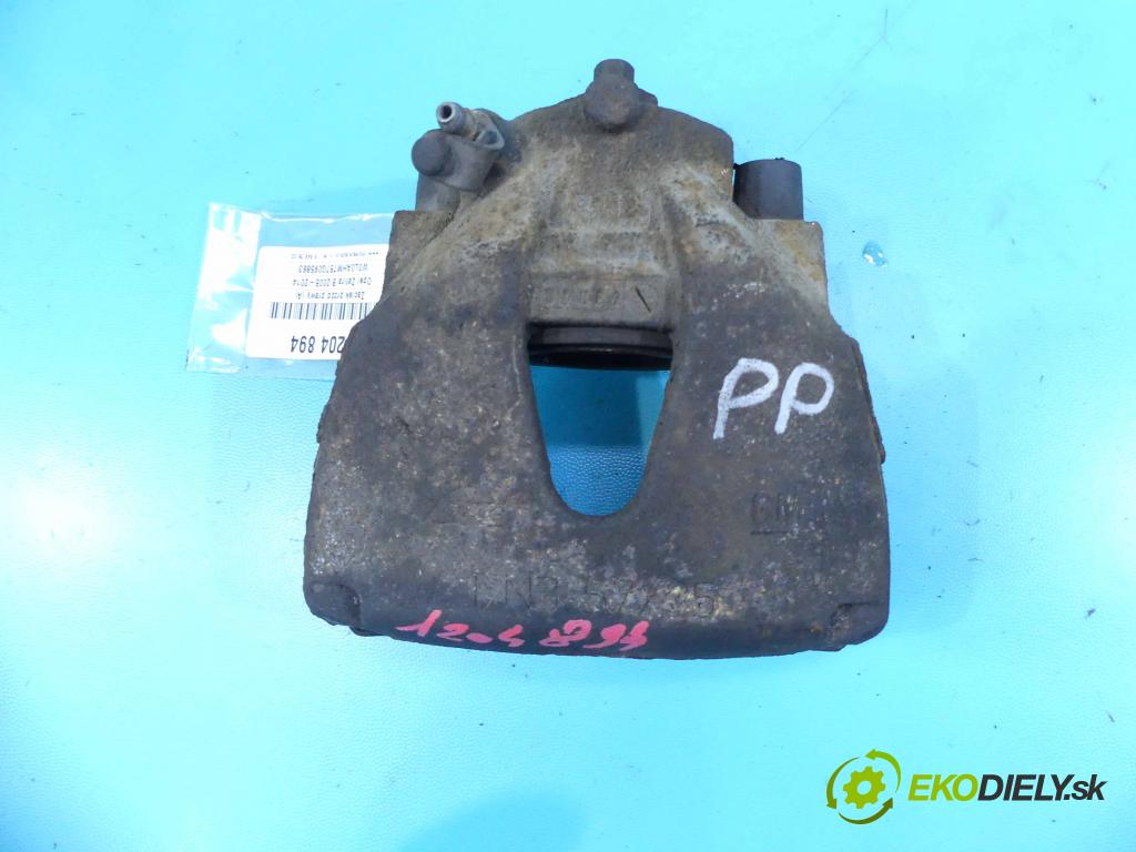 Opel Zafira B 2005-2014 1.8 16v 140 HP manual 103 kW 1796 cm3 5- brzdič predné pravý (Ostatné)