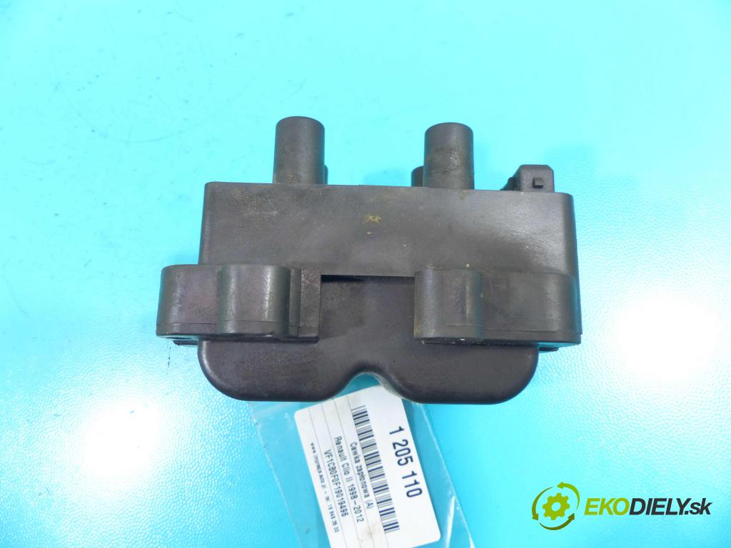 Renault Clio II 1998-2012 1,2.0 58 HP manual 43 kW 1149 cm3 3- cievka zapaľovacia  (Zapaľovacie cievky, moduly)