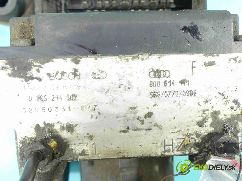 Audi A4 B5 1994-2001 1.8 20v 125 HP manual 92 kW 1781 cm3 4- čerpadlo abs 0265214002 (Pumpy ABS)
