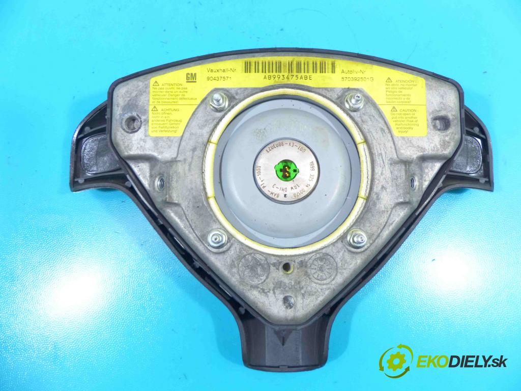 Opel Astra II 1998-2009 2.0 dti 101 HP manual 74 kW 1995 cm3 5- airbag vzduchové 90437571