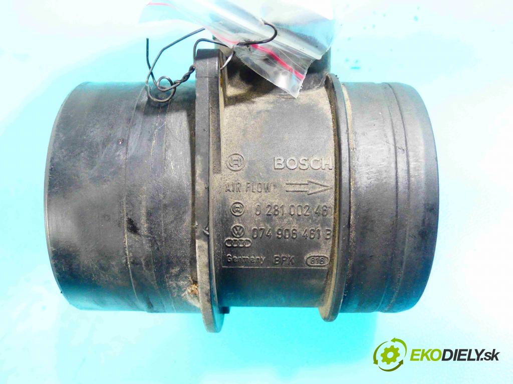 Skoda Superb I 2001-2008 1.9 tdi 131 HP manual 96 kW 1896 cm3 4- průtokoměr: 0281002461 (Váhy vzduchu)