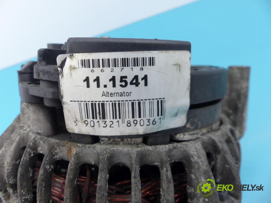 Skoda Superb I 2001-2008 1.9 tdi 131 hp manual 96 kW 1896 cm3 4- Alternator  (Alternátory)
