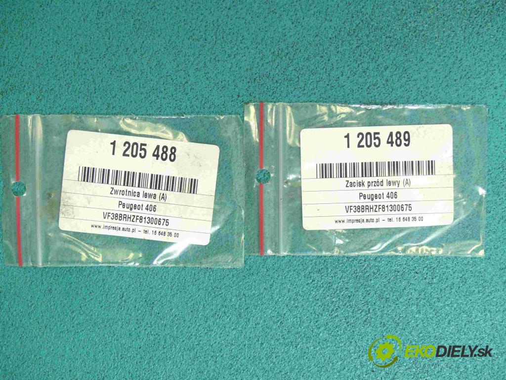 Peugeot 406 2.0 hdi 109 HP manual 80 kW 1998 cm3 4- náboj ľavé  (Náboje)