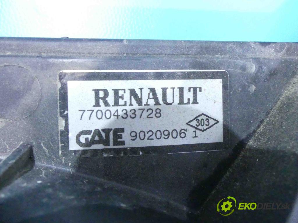 Renault Scenic I 1996-2003 1.6 16v 107 HP manual 79 kW 1598 cm3 5- Ventilátor chladiča 7700433728