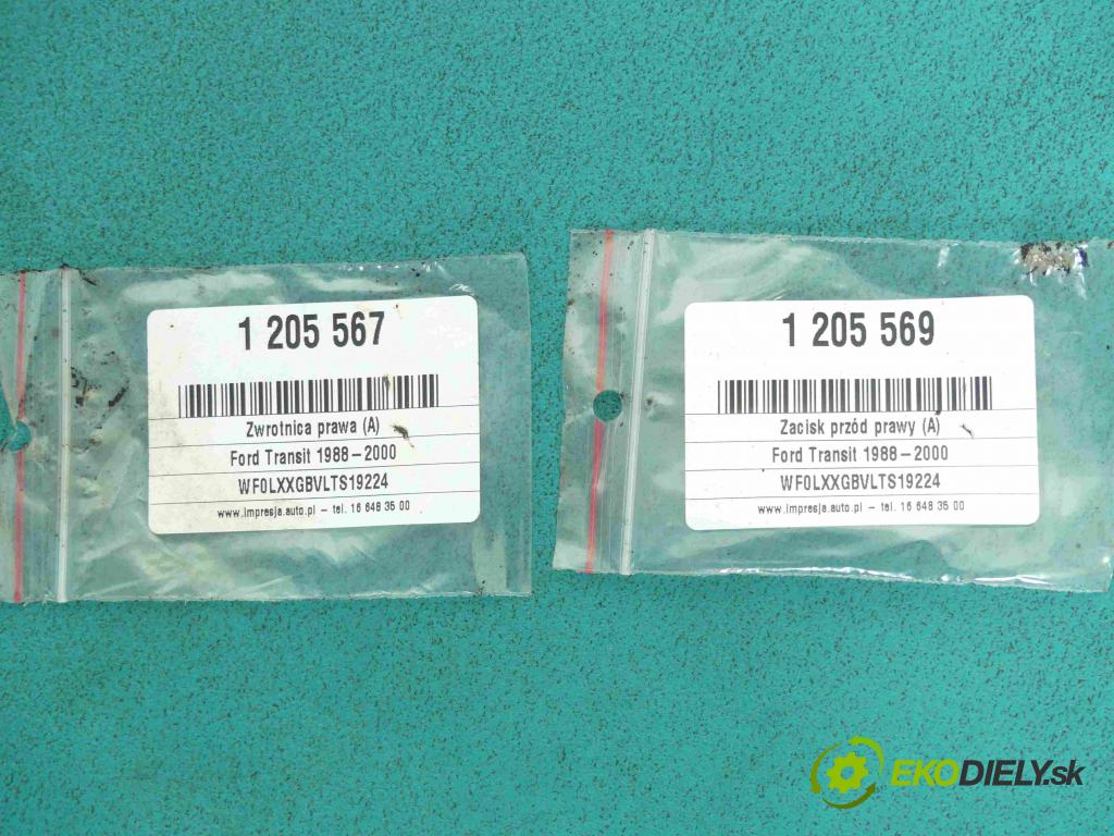 Ford Transit 1988-2000 2.5d 69KM manual 51 kW 2496 cm3 5- náboj pravé  (Náboje)