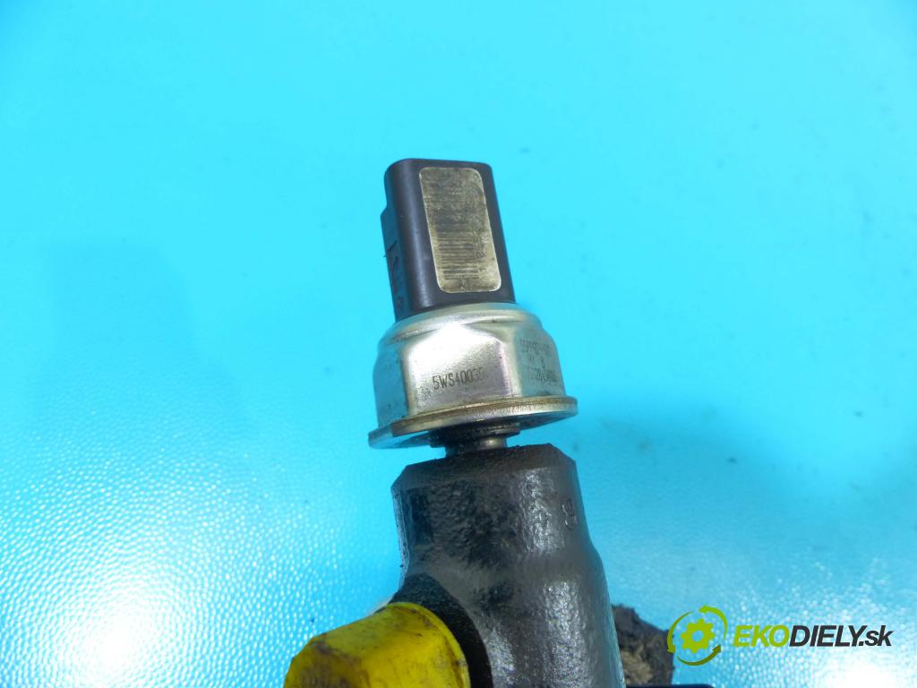 Peugeot 206 1.6 hdi 109 HP manual 80 kW 1560 cm3 5- lišta vstrekovacia 9654592680 (Vstrekovacie lišty)