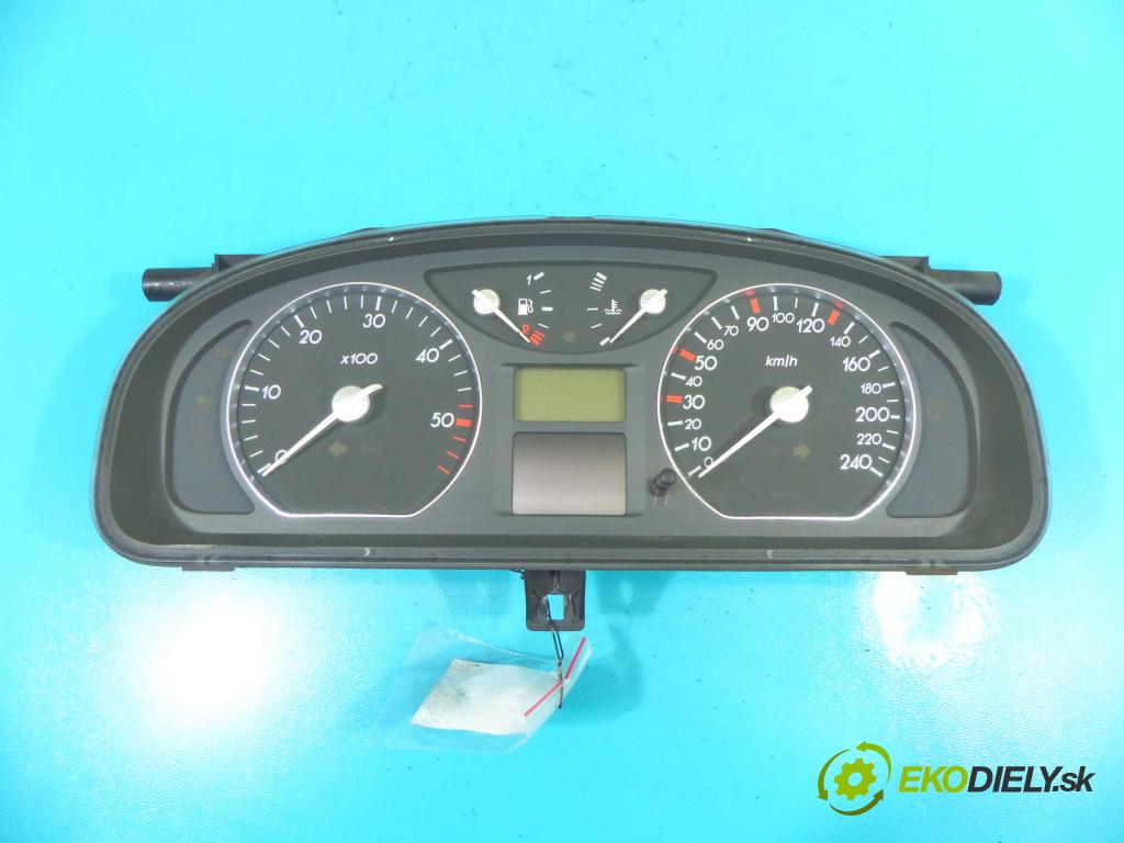 Renault Laguna II 2001-2007 2.2 dci 150 HP manual 110 kW 2188 cm3 5- prístrojovka/ budíky 8200263357B (Prístrojové dosky, displeje)