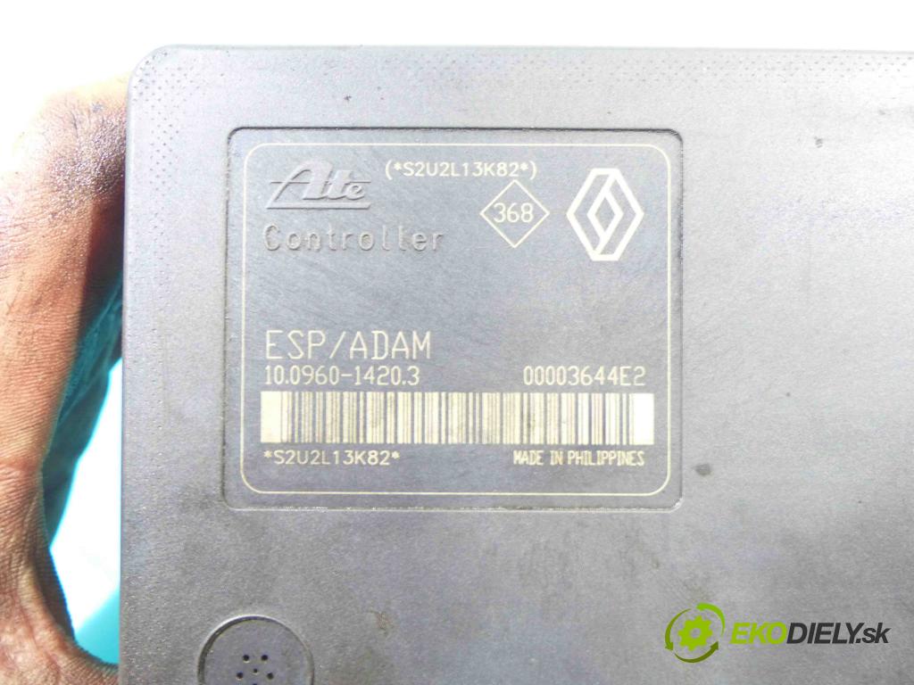 Renault Laguna II 2001-2007 2.2 dci 150 HP manual 110 kW 2188 cm3 5- čerpadlo abs 100960-14203 (Pumpy ABS)