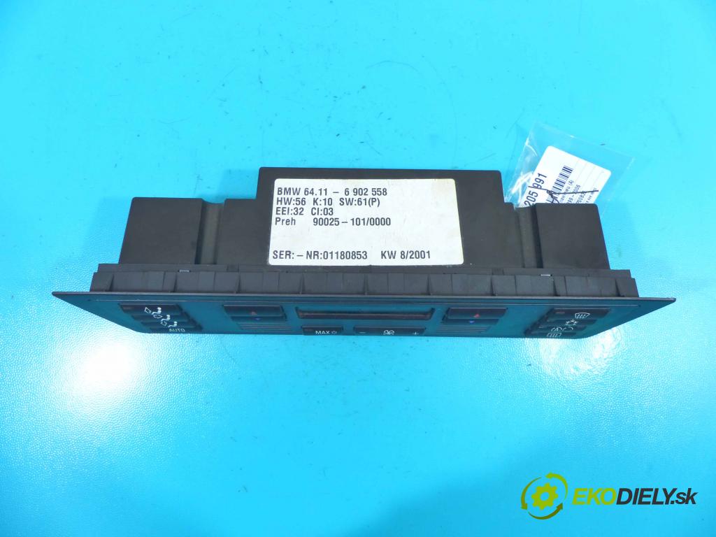 Bmw X5 E53 1999-2006 4.4 V8 286 HP automatic 210 kW 4398 cm3 5- panel kúrenia 6902558