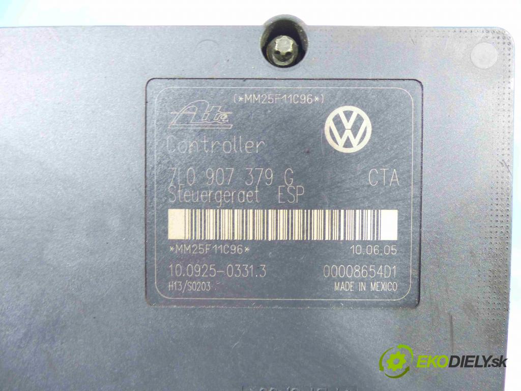 Vw Touareg I 2002-2010 2.5 tdi 174 HP manual 128 kW 2461 cm3 5- čerpadlo abs 7L0907379G (Pumpy ABS)