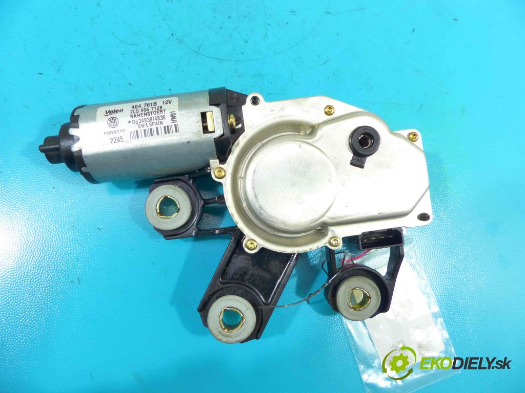 Vw Touareg I 2002-2010 2.5 tdi 174 HP manual 128 kW 2461 cm3 5- motor stieračov zadné 7L0955712B