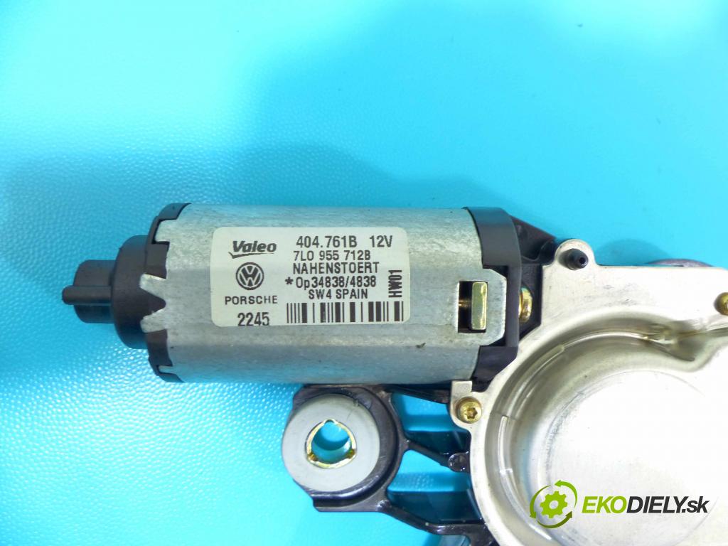 Vw Touareg I 2002-2010 2.5 tdi 174 HP manual 128 kW 2461 cm3 5- motor stieračov zadné 7L0955712B