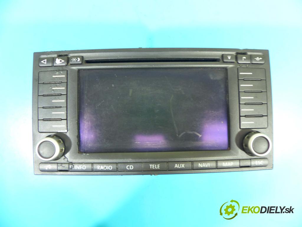 Vw Touareg I 2002-2010 2.5 tdi 174 HP manual 128 kW 2461 cm3 5- Radio továreň: 7L6035191B