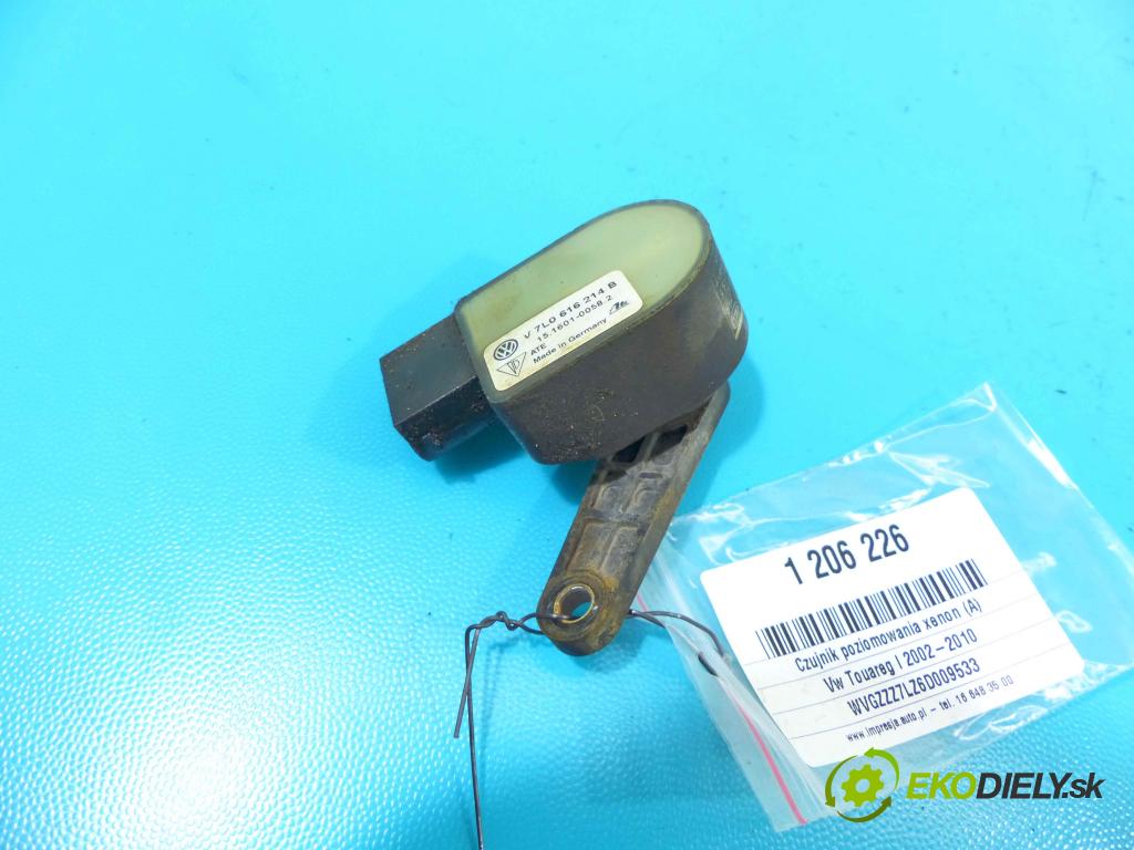 Vw Touareg I 2002-2010 2.5 tdi 174 HP manual 128 kW 2461 cm3 5- snímač nastavenia xenon 4E0907503C (Snímače)