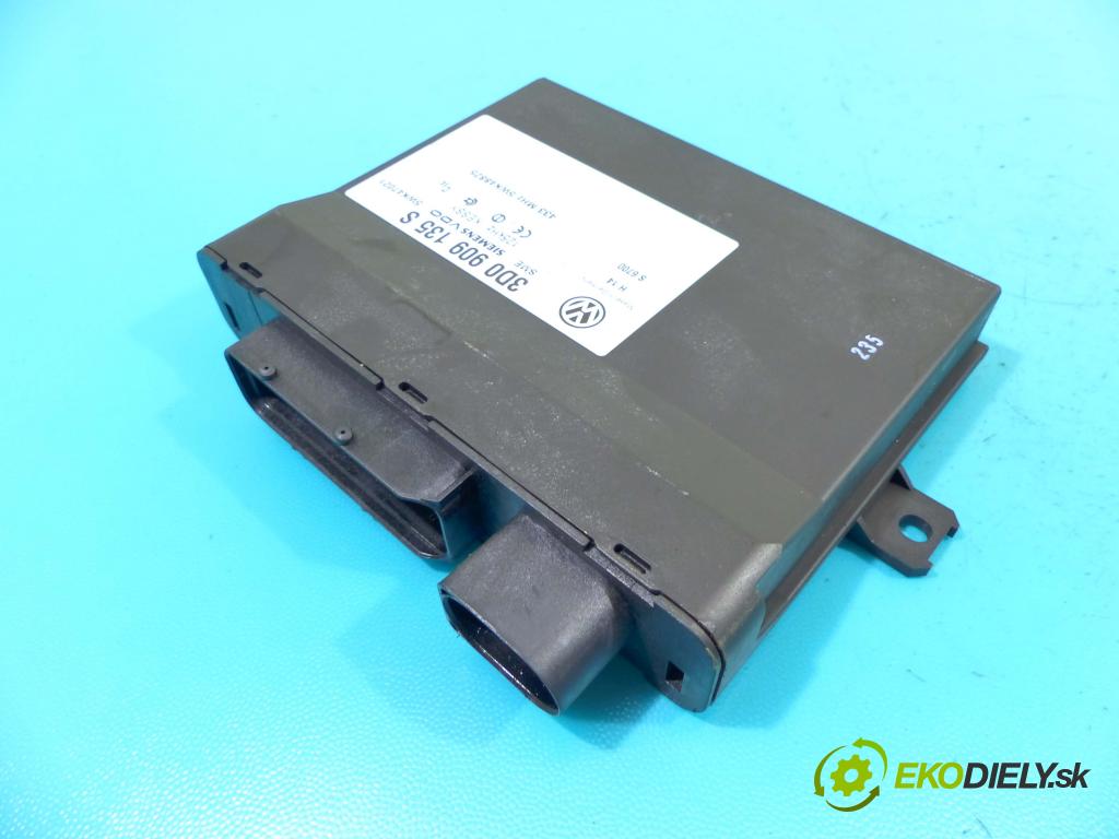 Vw Touareg I 2002-2010 2.5 tdi 174 HP manual 128 kW 2461 cm3 5- modul riadiaca jednotka 3D0909135S (Ostatné)