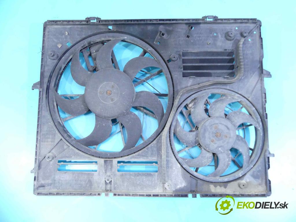 Vw Touareg I 2002-2010 2.5 tdi 174 HP manual 128 kW 2461 cm3 5- Ventilátor chladiča 7L0959455C