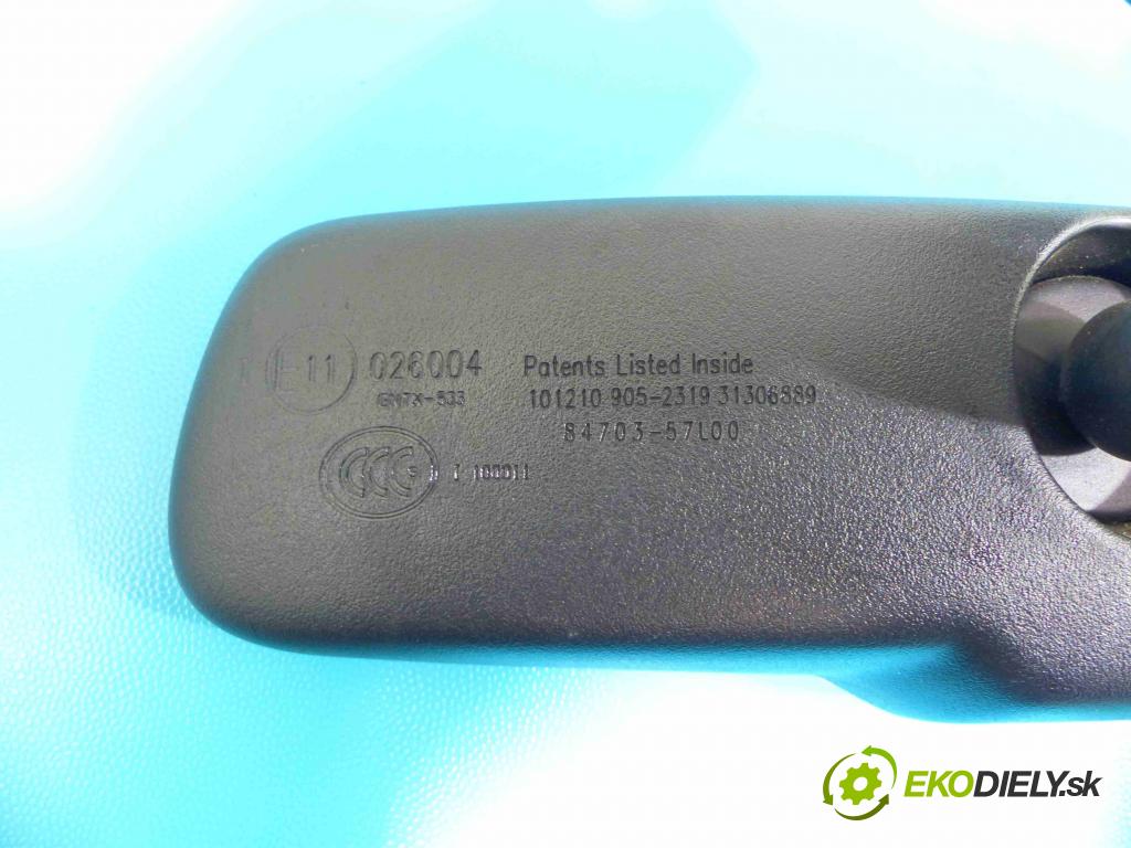 Suzuki Kizashi 2.4 178KM manual 131 kW 2393 cm3 4- zpětné zrcátko vnitřní 84703-57L00 (Světla vnitřní)