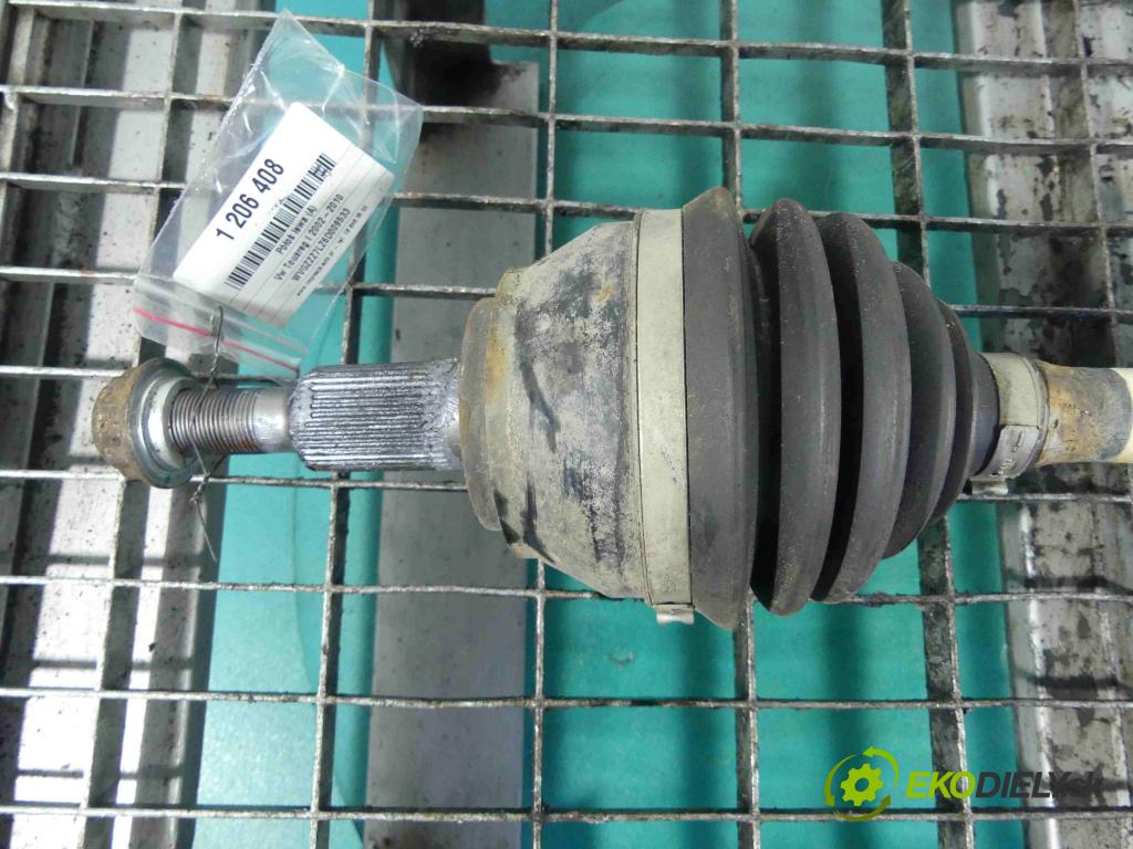 Vw Touareg I 2002-2010 2.5 tdi 174 HP manual 128 kW 2461 cm3 5- poloos ľavé 7L6407271D (Poloosy)