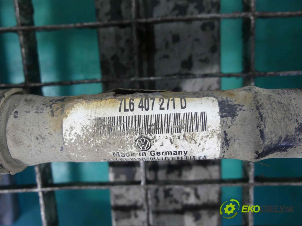 Vw Touareg I 2002-2010 2.5 tdi 174 HP manual 128 kW 2461 cm3 5- poloos pravé 7L6407271D (Poloosy)