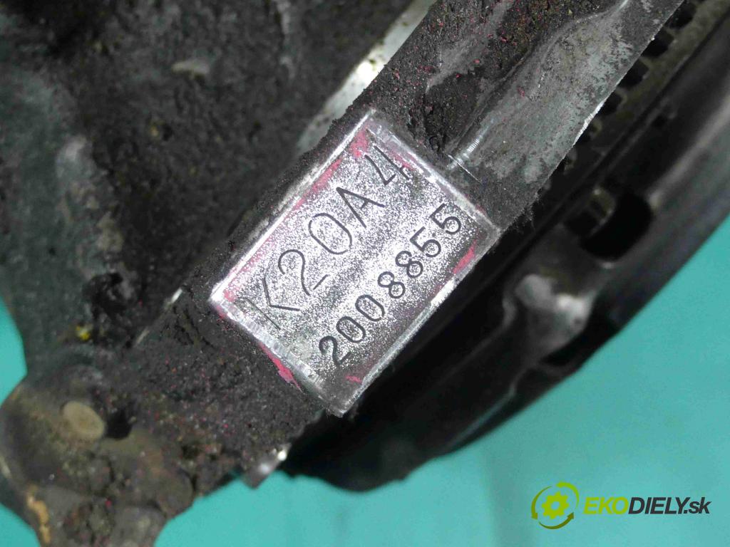 Honda CR-V II 2001-2006 2.0 16v 150 HP manual 110 kW 1998 cm3 5- motor benzín: K20A4