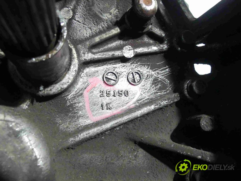 Toyota Corolla Verso II 2004-2009 2.2 D4D 136 HP manual 100 kW 2231 cm3 5- prevodovka stupeň,rýchlosť manual 25150 1K
