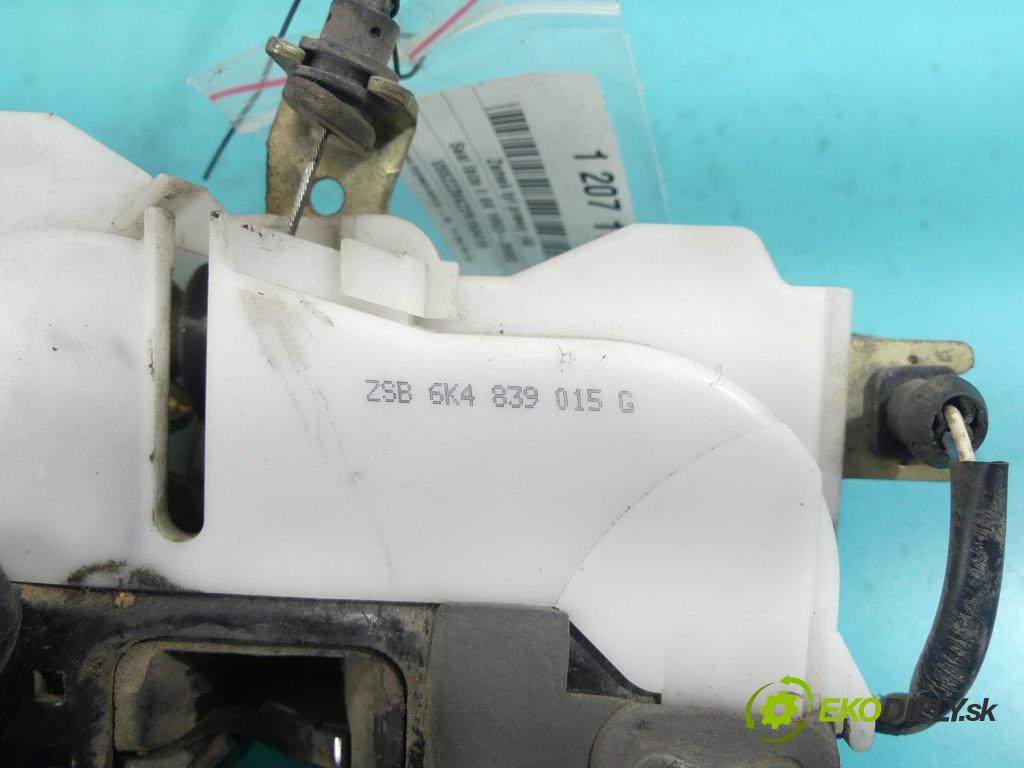Seat Ibiza II 6K 1993-2002 1.9 sdi 68 hp manual 50 kW 1896 cm3 5- zámek zadní pravý 6K4839015G