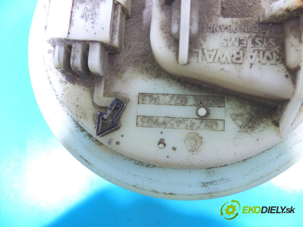 Renault Clio II 1998-2012 1.4 16v 98 hp manual 72 kW 1390 cm3 3- čerpadlo paliva 8200027963