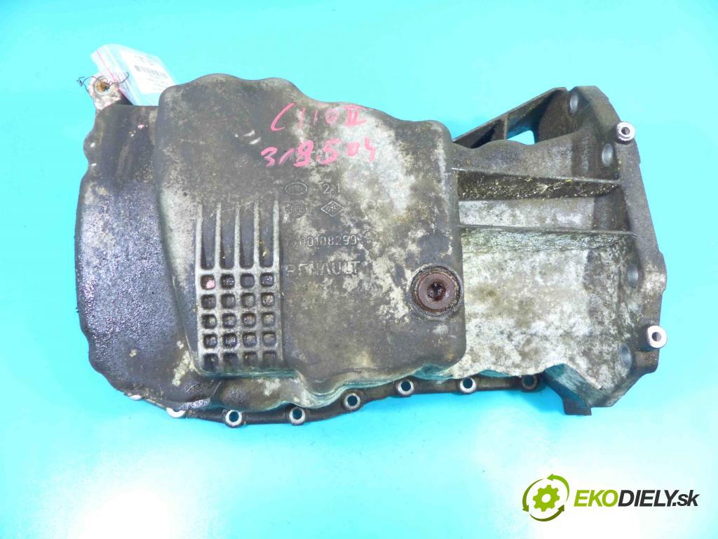 Renault Clio II 1998-2012 1.4 16v 98 HP manual 72 kW 1390 cm3 3- vaňa olejová 7700108299 (Olejové vane)