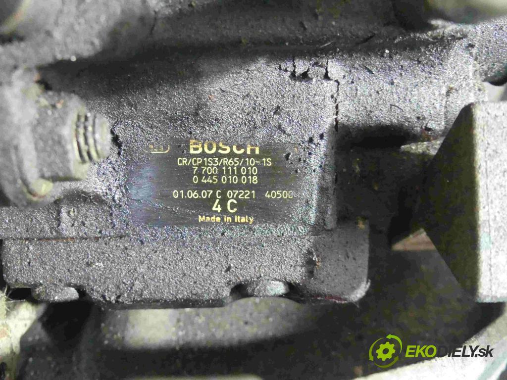 Renault Laguna II 2001-2007 1.9 dci 101 HP manual 74 kW 1870 cm3 5- čerpadlo vstrekovacia 0445010018 (Vstrekovacie čerpadlá)