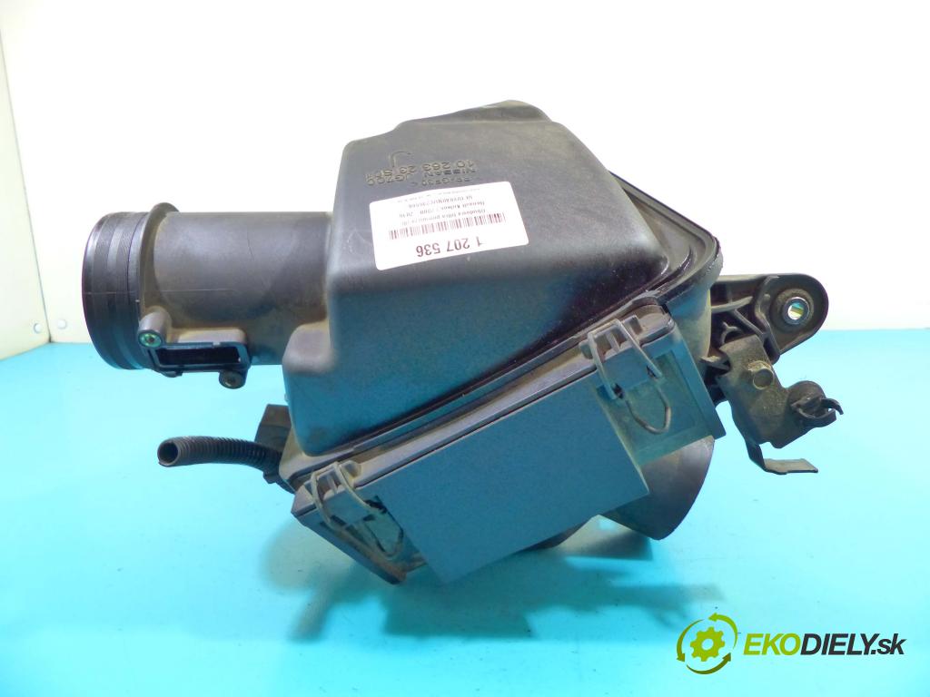 Renault Koleos I 2008-2016 2.0 dci 150 HP manual 110 kW 1995 cm3 5- obal filtra vzduchu JG700 (Obaly filtrov vzduchu)