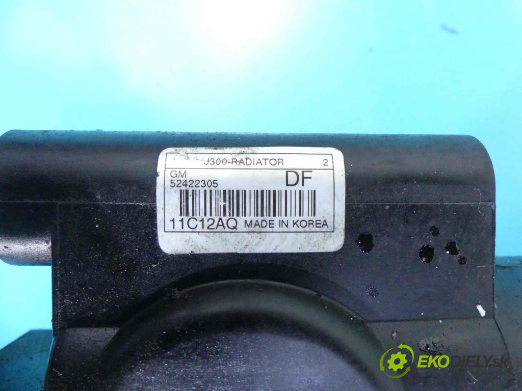 Chevrolet Cruze 2.0 VCDi: 163 HP manual 120 kW 1998 cm3 4- chladič 52422305 (Chladiče)