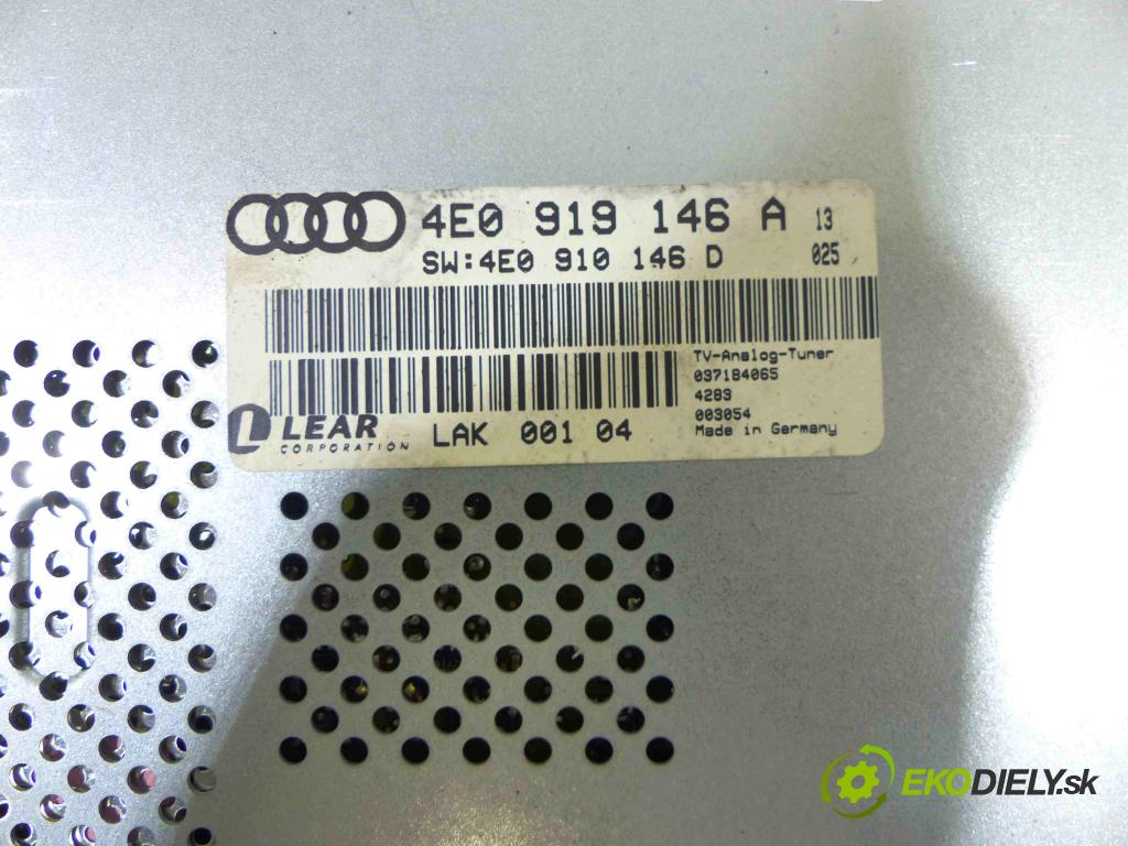 Audi A6 C6 2004-2011 3.0 tdi 224 hp automatic 165 kW 2967 cm3 4- modul řídící jednotka 4E0919146A (Ostatní)
