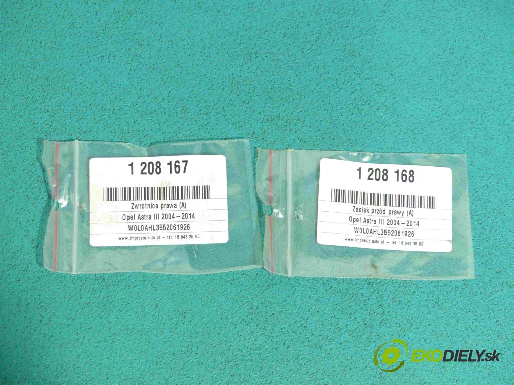 Opel Astra III 2004-2014 1.7 cdti 101 HP manual 74 kW 1686 cm3 5- náboj pravé  (Náboje)