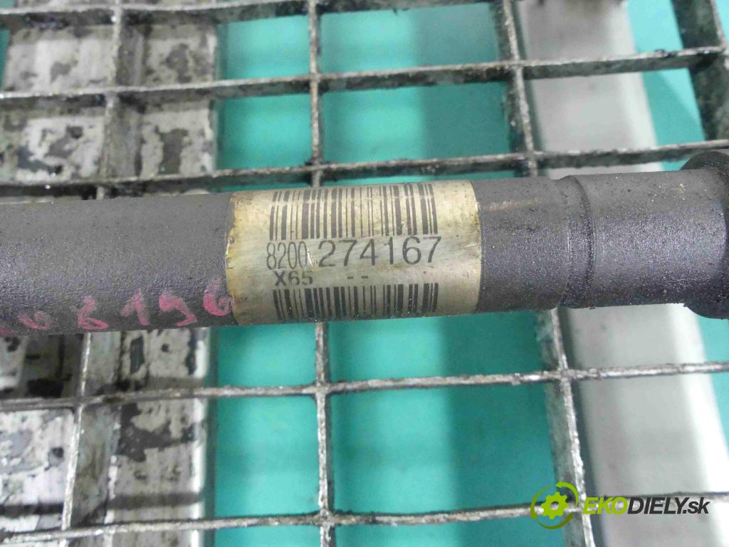 Renault Thalia I 1998-2009 1.5 dci 65 HP manual 48 kW 1461 cm3 4- poloos pravé 8200274167 (Poloosy)