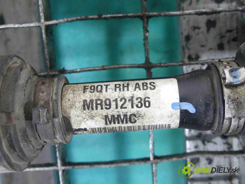 Mitsubishi Carisma 1.9 dci 116 hp manual 85 kW 1870 cm3 5- poloos pravé MR912136 (Poloosy)