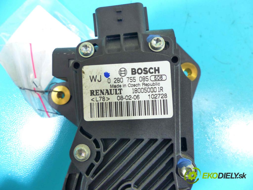 Renault Laguna III 2007-2015 2.0 dci 150 HP manual 110 kW 1995 cm3 5- pedále 0280755085 (Pedále)