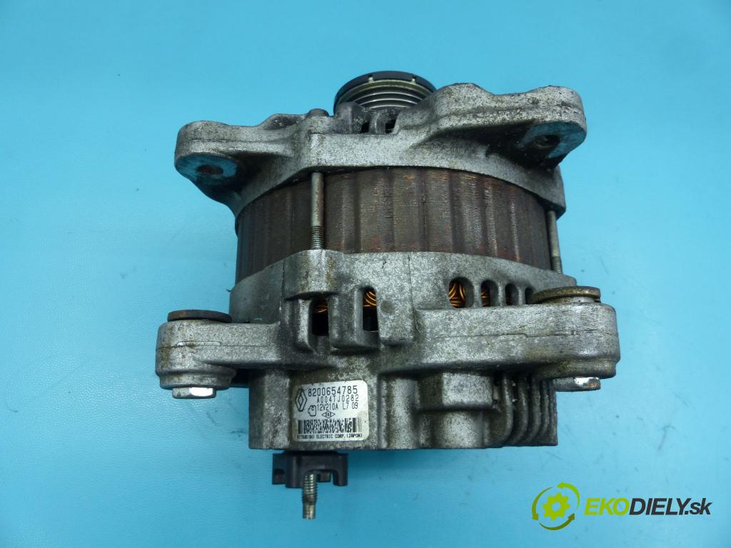 Renault Laguna III 2007-2015 2.0 dci 150 hp manual 110 kW 1995 cm3 5- Alternator 8200654785 (Alternátory)