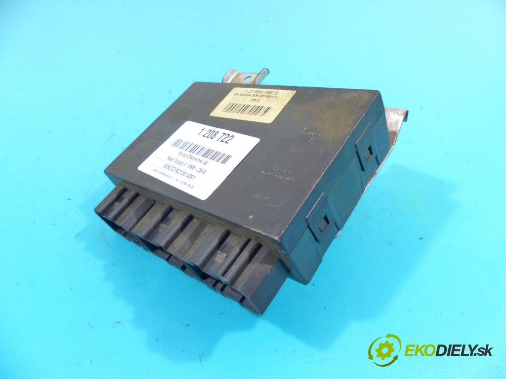 Seat Toledo II 1998-2004 1.9 tdi 90 HP manual 66 kW 1896 cm3 4- modul riadiaca jednotka 1J0959799S (Ostatné)