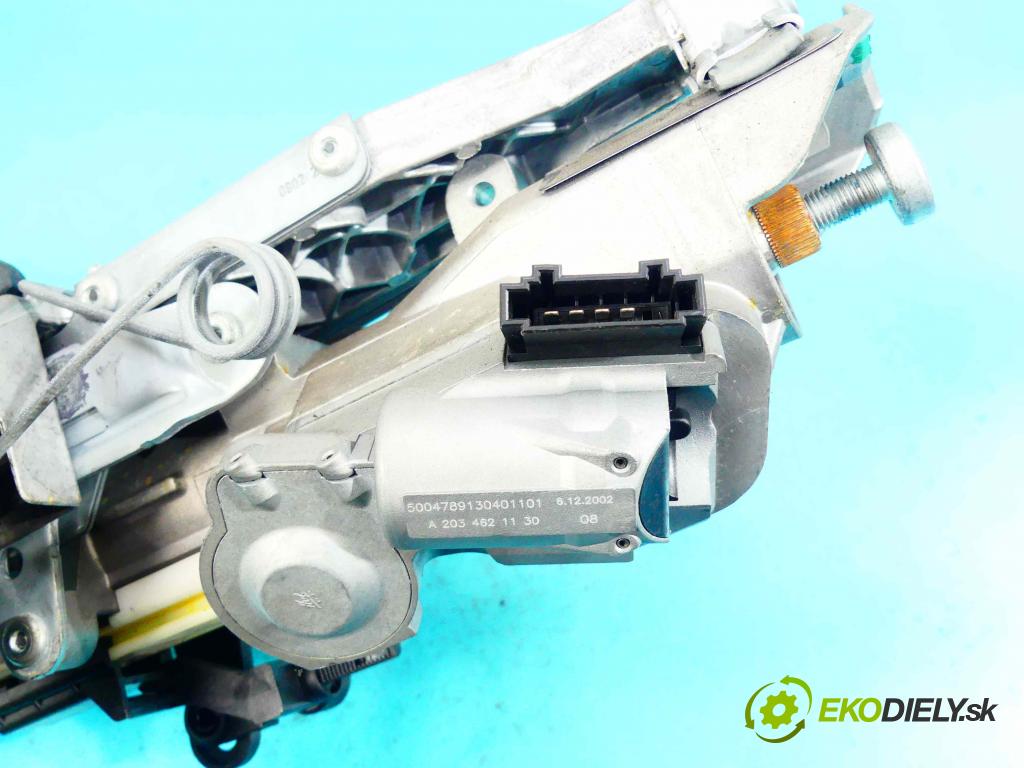 Mercedes C W203 2000-2007 1.8 kompressor 143 HP manual 105 kW 1796 cm3 3- Sloupec: volant A2094601516 (Tyče riadenia (volantu))